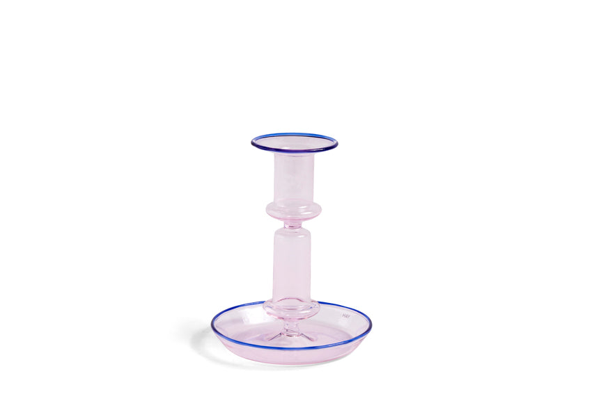 HAY Flare lysestage i medium - pink - Bahne